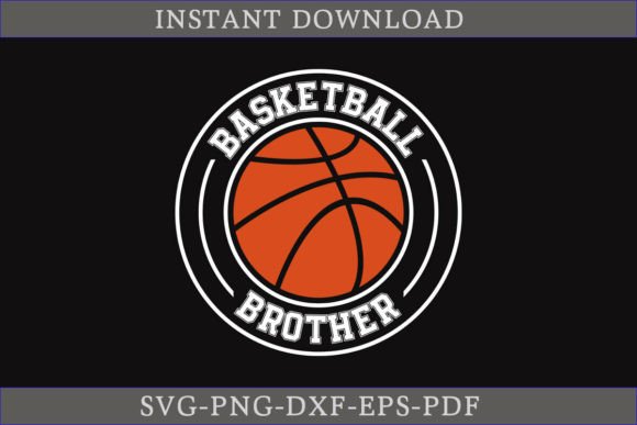 Basketball Brother SVG Cut File Review