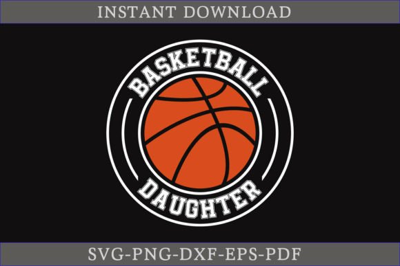 Basketball Daughter SVG Cut File