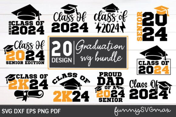 Class of 2024 Graduation Svg Bundle