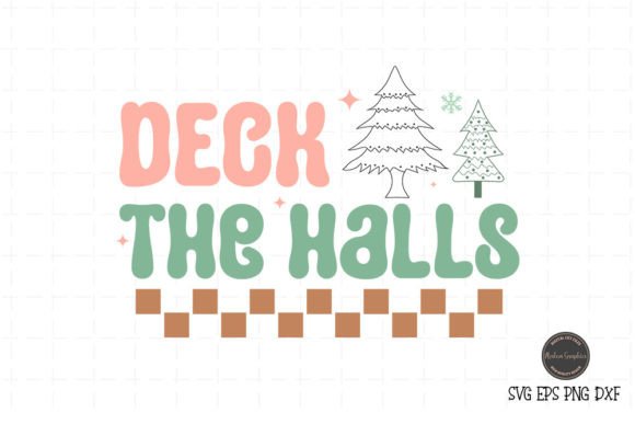 Deck the Halls Retro Christmas SVG Review