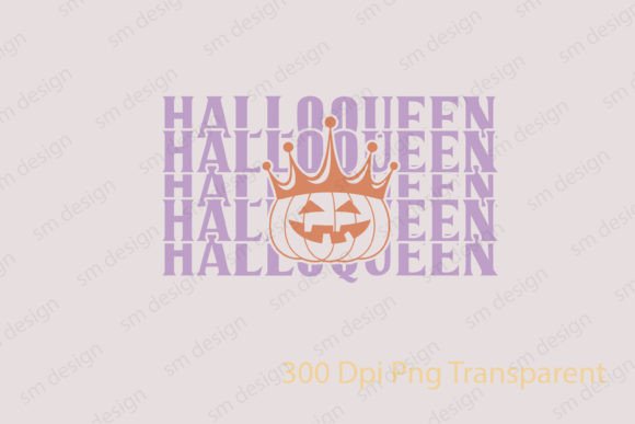 Halloqueen Halloween Retro SVG PNG