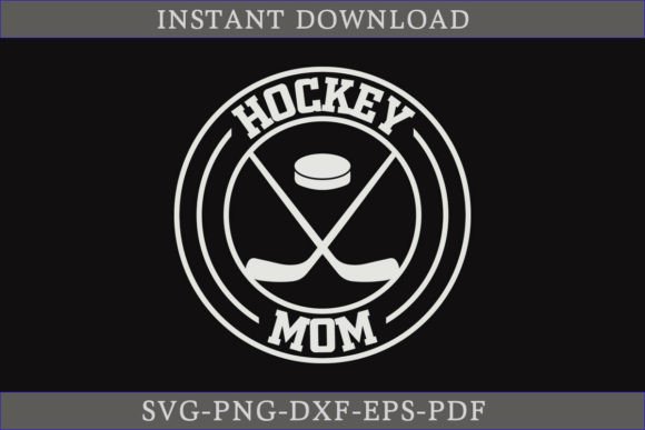 Hockey Mom Gift T-shirt SVG Cut File Review