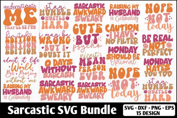Sarcastic SVG Bundle Review